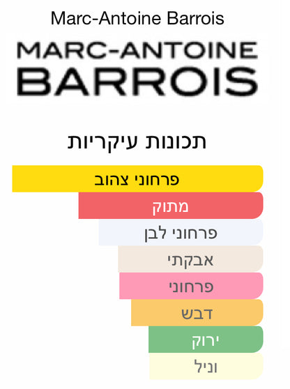 Marc Antoine Barrois - Tilia 2/5/10/30 מ"ל